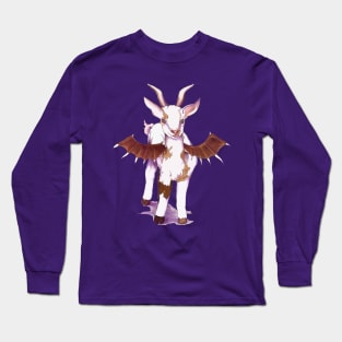 Bat-Winged Goat Long Sleeve T-Shirt